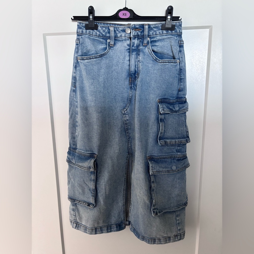 Wild Fable Light Blue Cargo Jeans